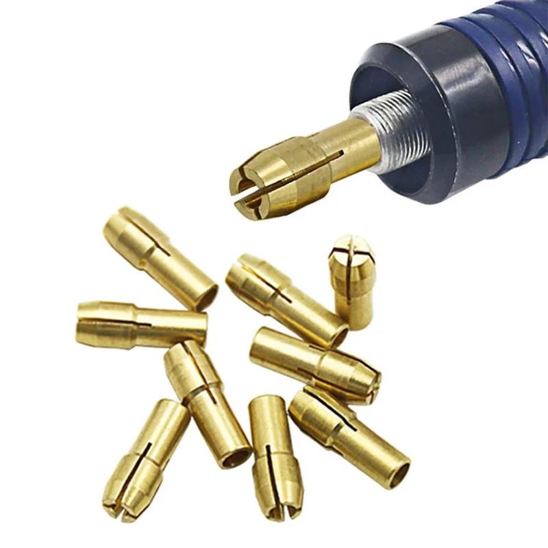 20 шт./10 шт. 3 0 мм мини-дрель латунная Цанга патрон адаптер Micro Dremel вращающийся