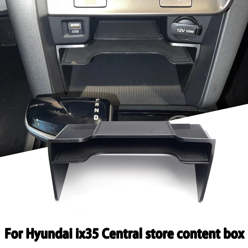 Фото Подходит для Hyundai 21 IX35, органайзер для центральной консоли, модификация интерьера, декоративный элемент для подлокотника центральной консоли. №1