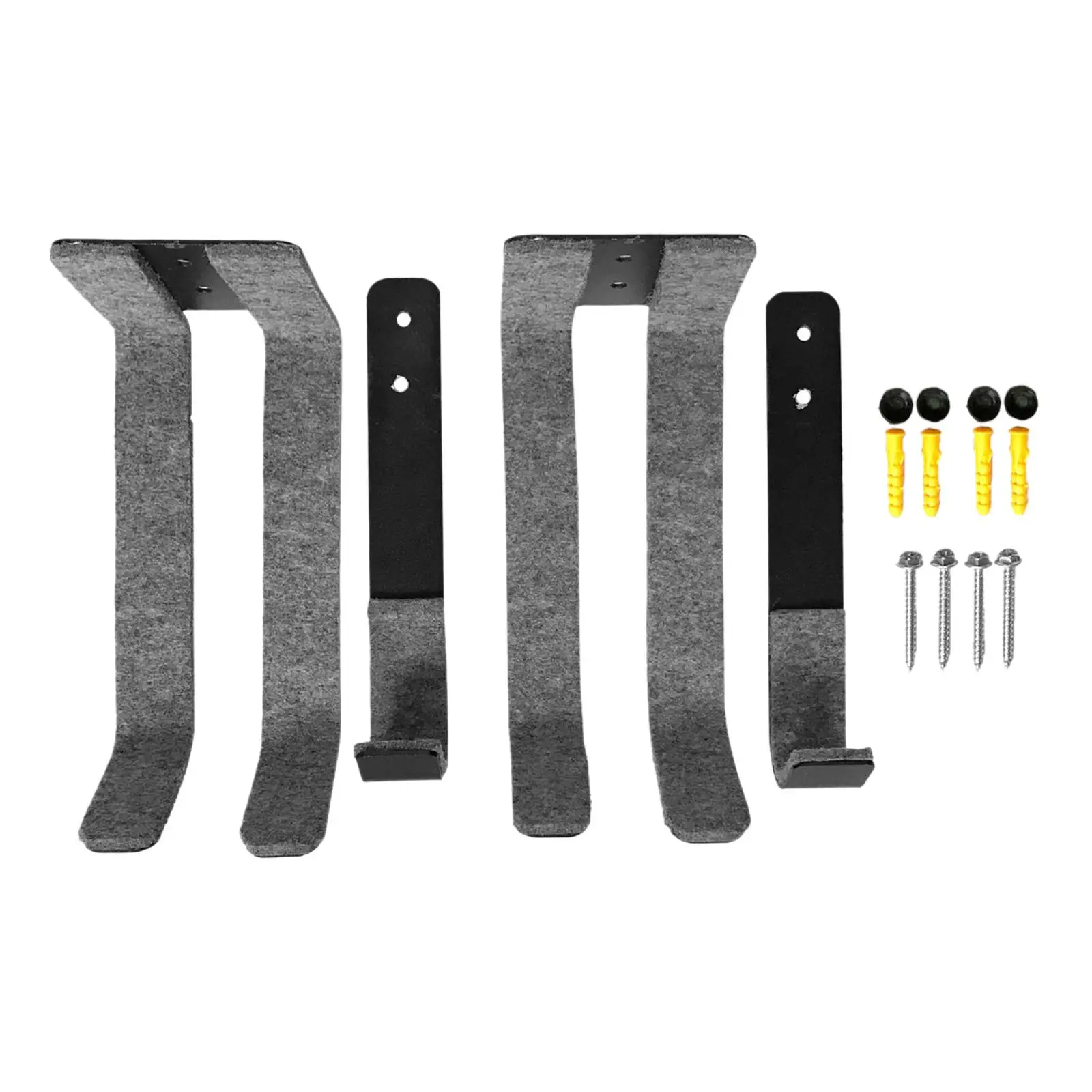 

Metal Surfboard Wall Rack Holds Both Long Boards and Short Boards Indoors and Outdoors Sports Surfboard Wall Mpunted