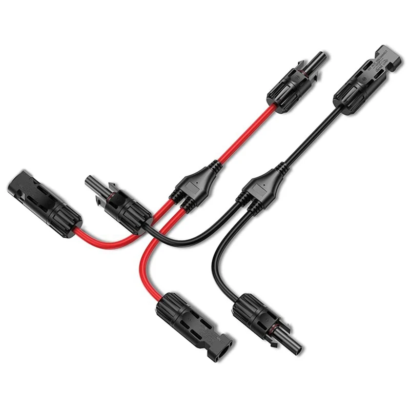 

Solar Y Branch Cable Connectors,Solar Cable Parallel Adaptor In Pair For Solar Pane,Cable Wire Plug Tool Kit