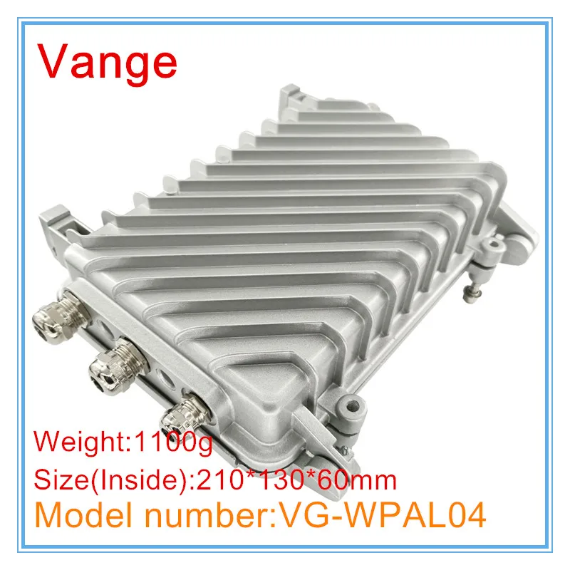 Водонепроницаемая проекционная коробка Vange IP65 210*130*60 мм алюминиевый корпус