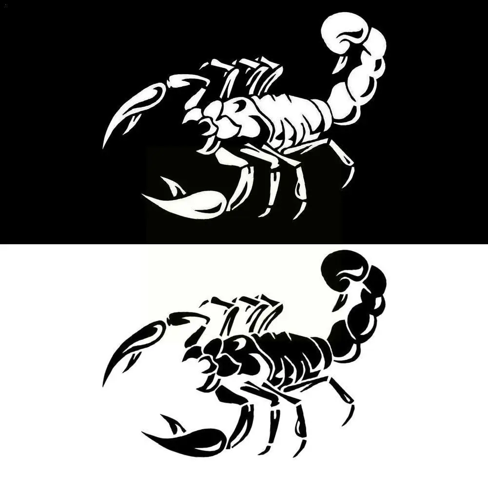 

1 Piece 30cm 3D Scorpion Car Stickers Car Styling Vinyl Decal Window Waterproof PVC Sticker For Cars Acessories Decoration T4P1