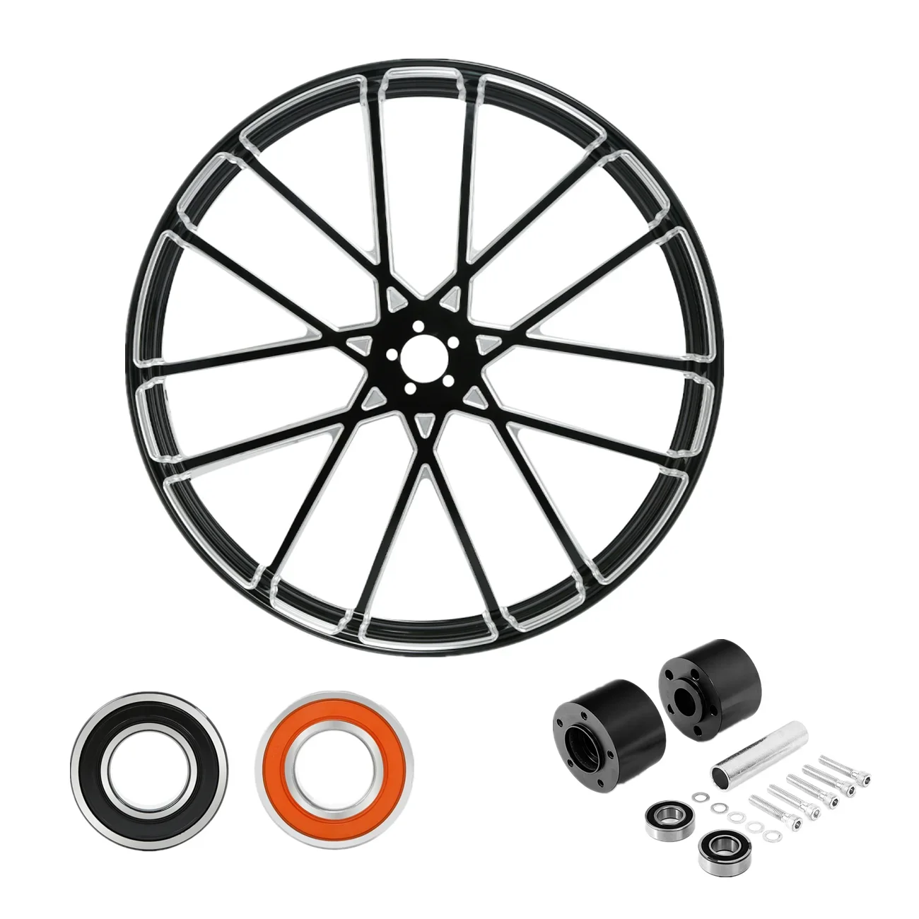 30-дюймовый обод переднего колеса двойной диск для Harley Touring Electra Glide Road King ABS 2009-2023 18