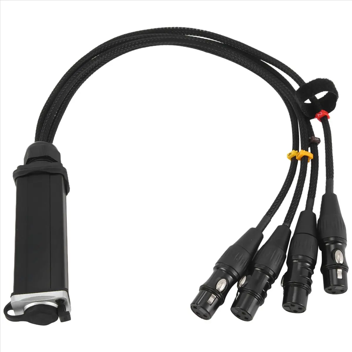Фото Кабель A64K RJ45 CAT5 экранированный, с 4-канальными 3-контактными разъемами XLR (гнездо), многоканальный сетевой приемный кабел №3