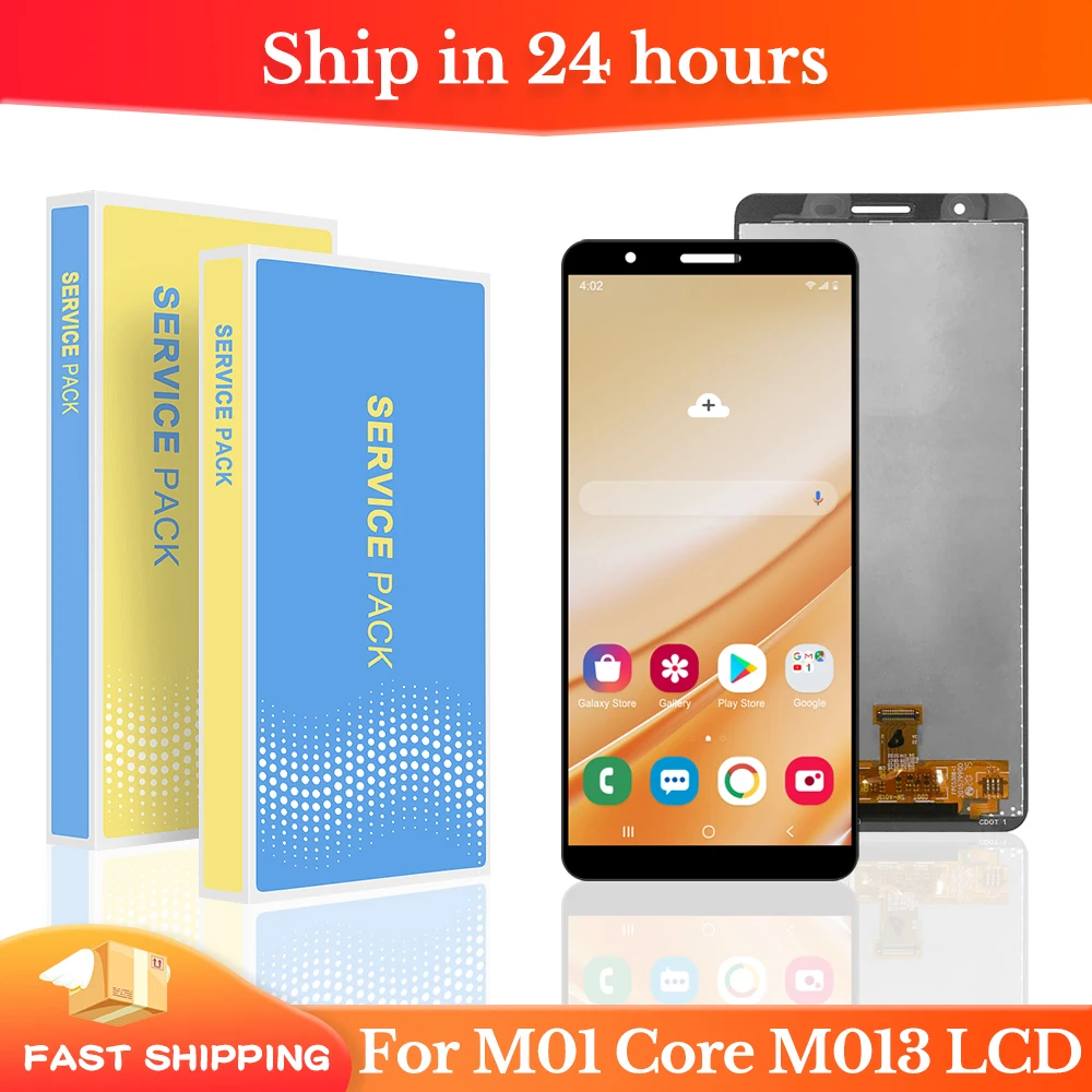 Оригинальный ЖК-дисплей 5,3 дюйма для Samsung galaxy M01 core LCD SM-M013G M013F M013G M013, ЖК-дисплей с сенсорным экраном и дигитайзером в сборе