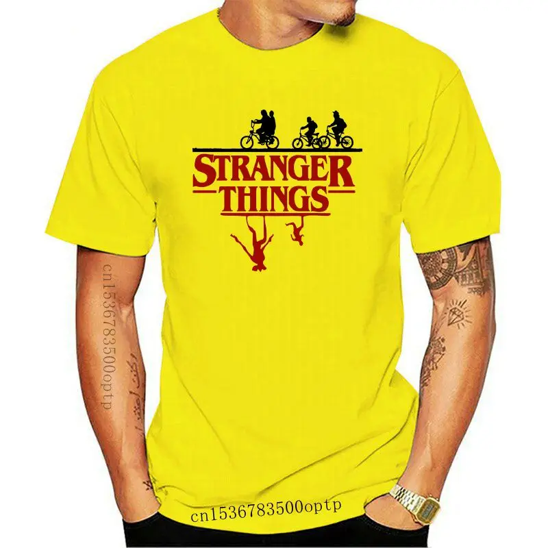 

Camiseta de Stranger Things para hombre, camisa de marca Unisex de la serie Season 2021, a la moda, de talla grande, nueva, 2021