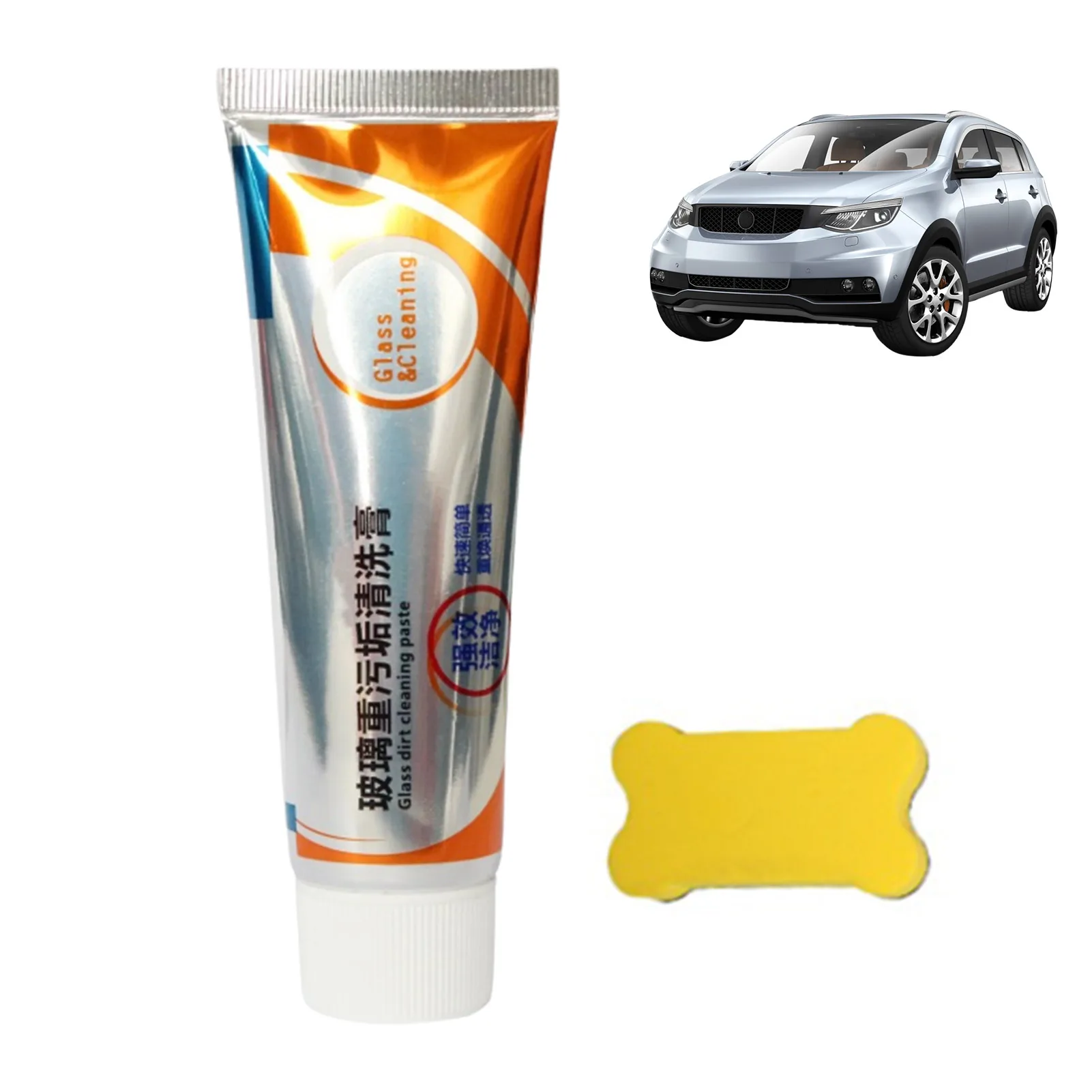 

Glass Oil Film Removing Paste Front Windshield Cleaner Agent Oil Film Remover For Bathroom Windows And Cars Windscreen Cleaning