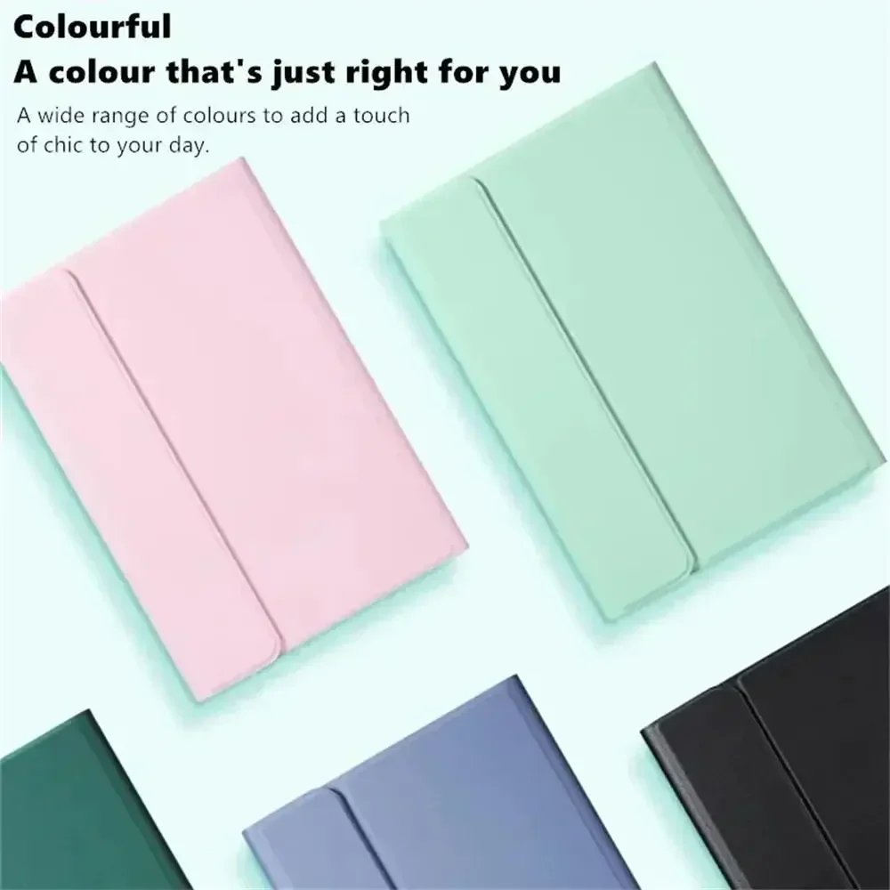 Чехол с клавиатурой для Xiaomi Redmi Pad SE 11 дюймов 2023 Клавиатура планшета Azerty Испанский