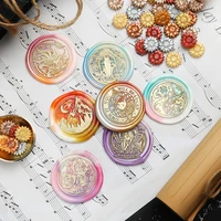 100pcs wax seal stamp for sealing wax beads for cards envelopes wedding invitations birthday gift wine packages letter sealing