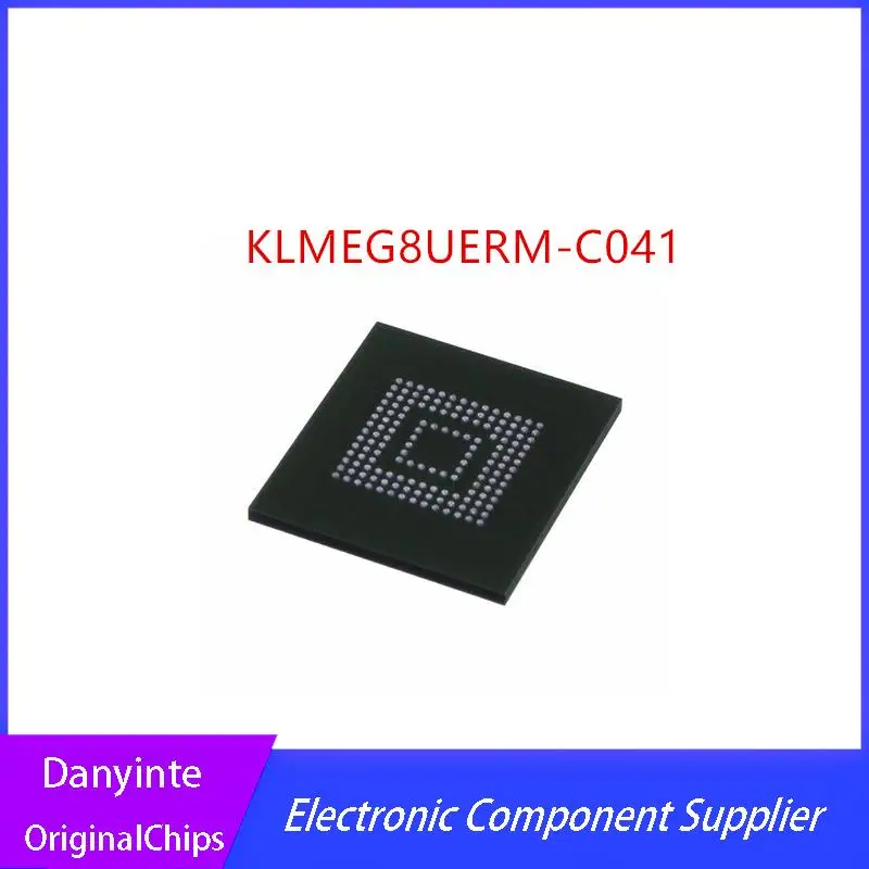 

NEW Original 1PCS/LOT KLMEG8UERM-C041 BGA153Ball EMMC 256GB Memory KLMEG8UERM BGA-153