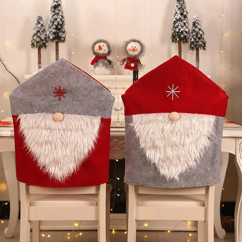 

1 шт., чехол на спинку стула, с надписью «Happy New Year»