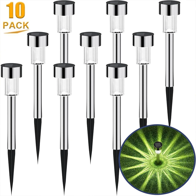 Уличные садовые фонари на солнечной батарее водонепроницаемый ландшафтный