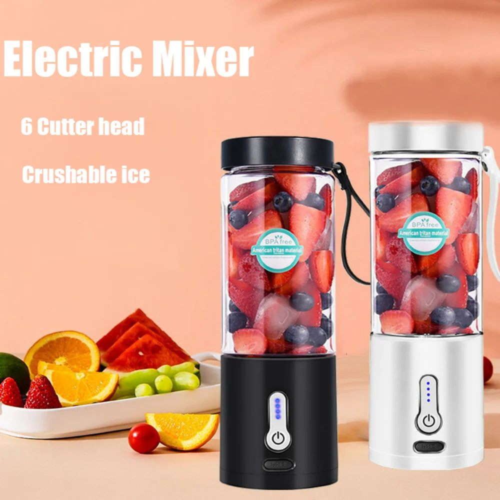 

Mixer Cup Machine Portable Electric Smoothie Blender Food Juicer Juicer Fruit Blender Mini Processor Rechargeable