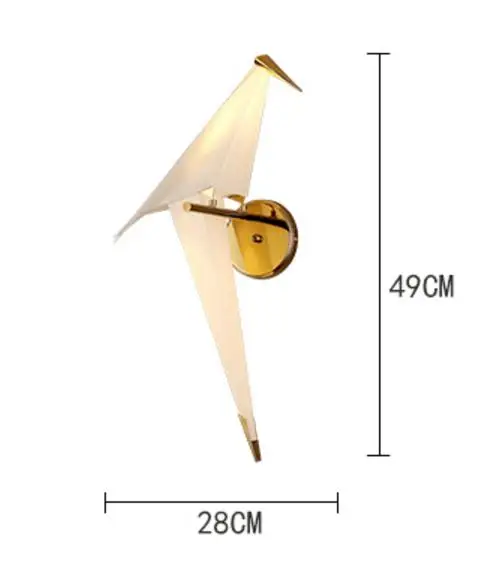 

Подвесные лампы LZPZ RUI с бумажными птицами