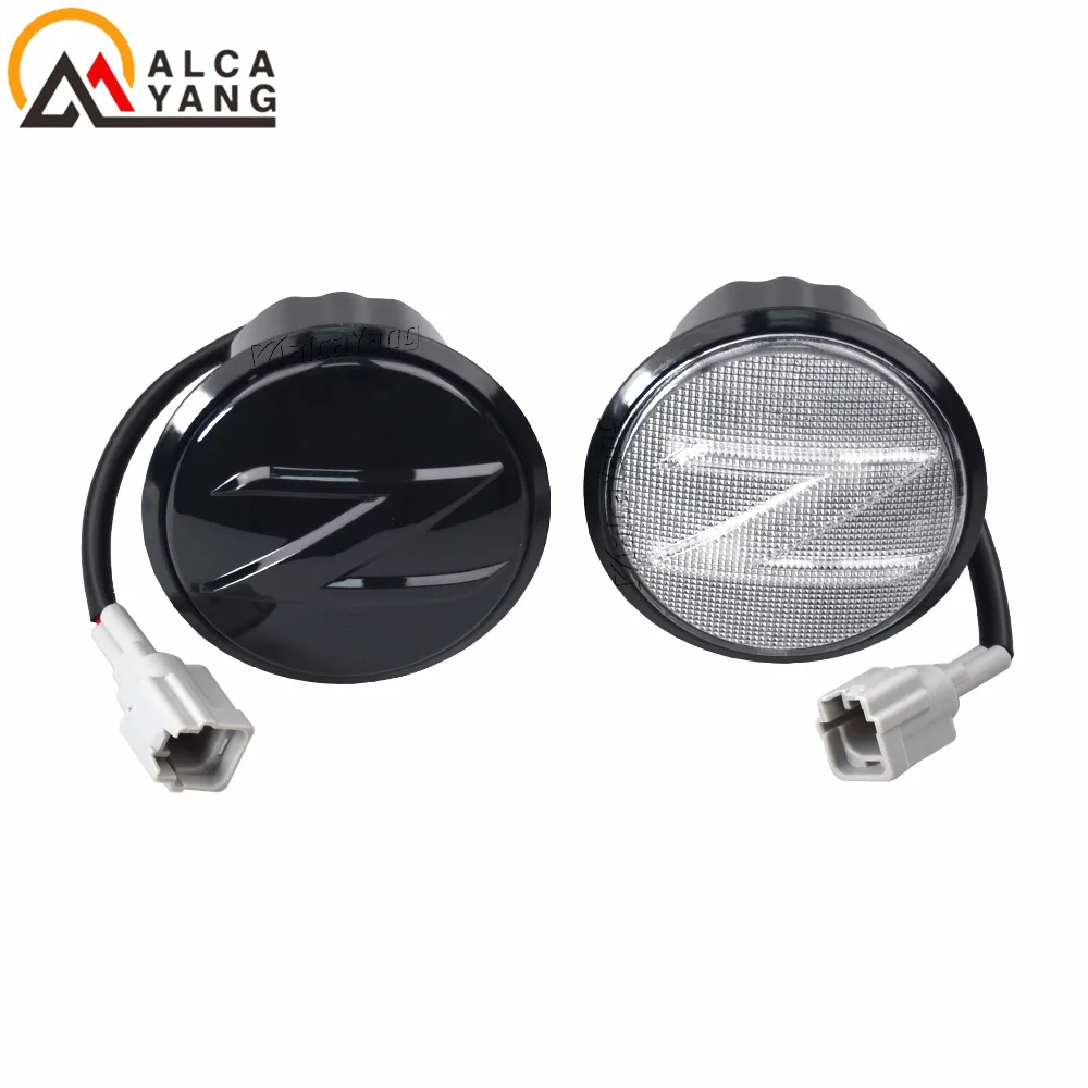 2X светодиодный динамический логотип Z боковой габаритный фонарь