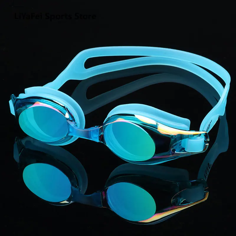 

Unisex Anti-fog Portable Adjustable Band Water Sports Adults Practical Silicone Diving Waterproof UV Protection Swimming Goggle