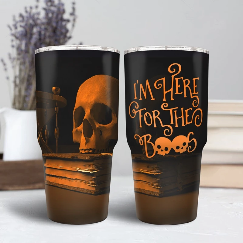 

Дизайнерские кружки в виде книги для Хэллоуина, Спортивная Термокружка, пивные чашки, термос из нержавеющей стали для чая, кофе, бутылка для ...