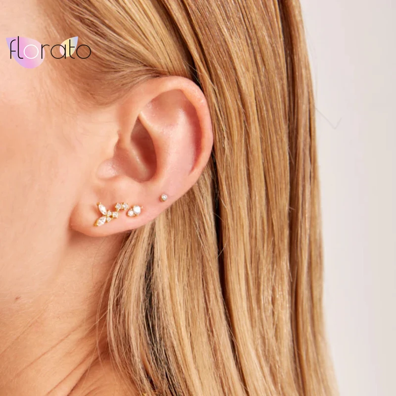 Рисунок 3 - Женские серьги-гвоздики из серебра