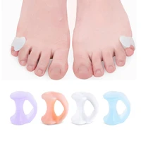 1 8pair little toe valgus corrector tail toe fixed separator overlapping toe separator little toe protective cover foot care