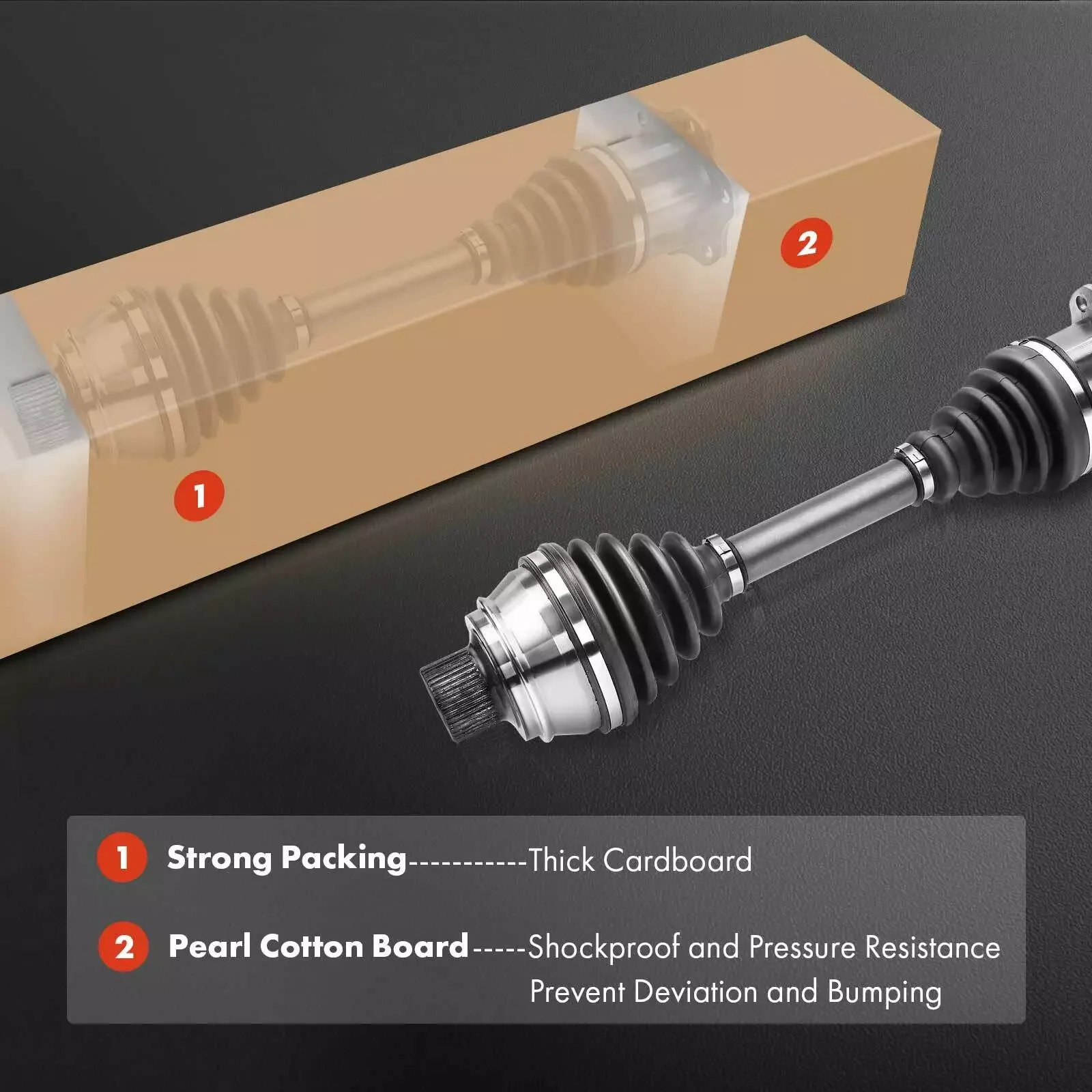 2x осевой вал в сборе для Audi A4 05-09 Quattro Front LH &amp RH Auto trans