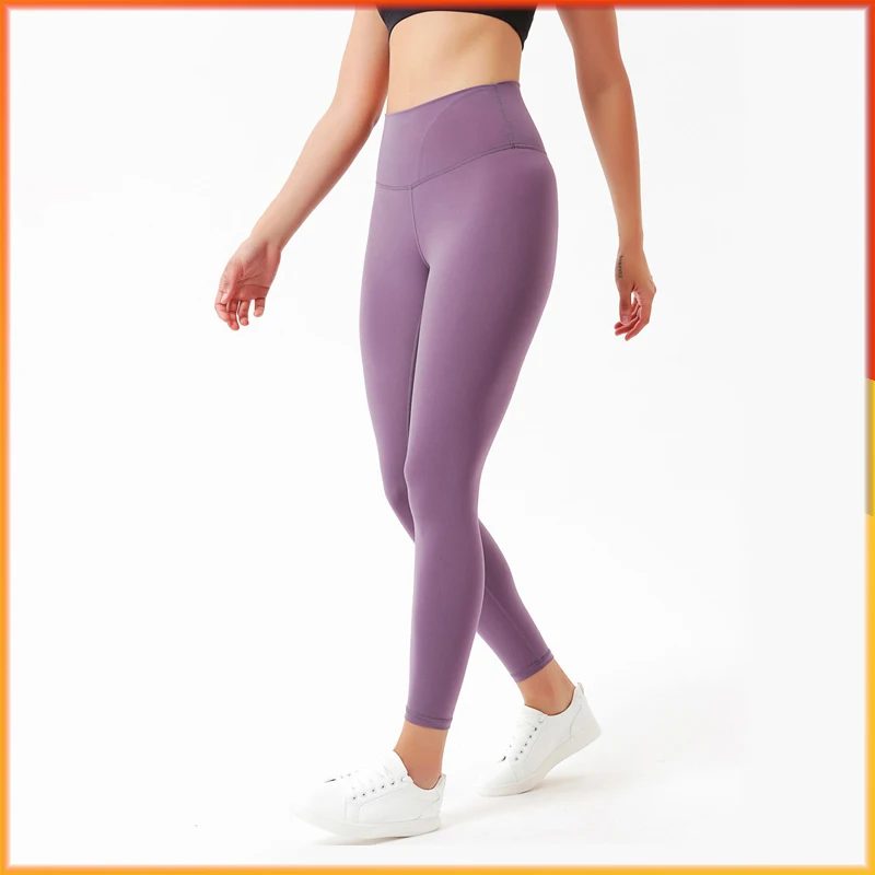 Vuori Elastic High Waist Leggings Women's Anti-curling Quick-Drying Yoga Pants High Waist Elastic Waist Sports Fitness Leggings