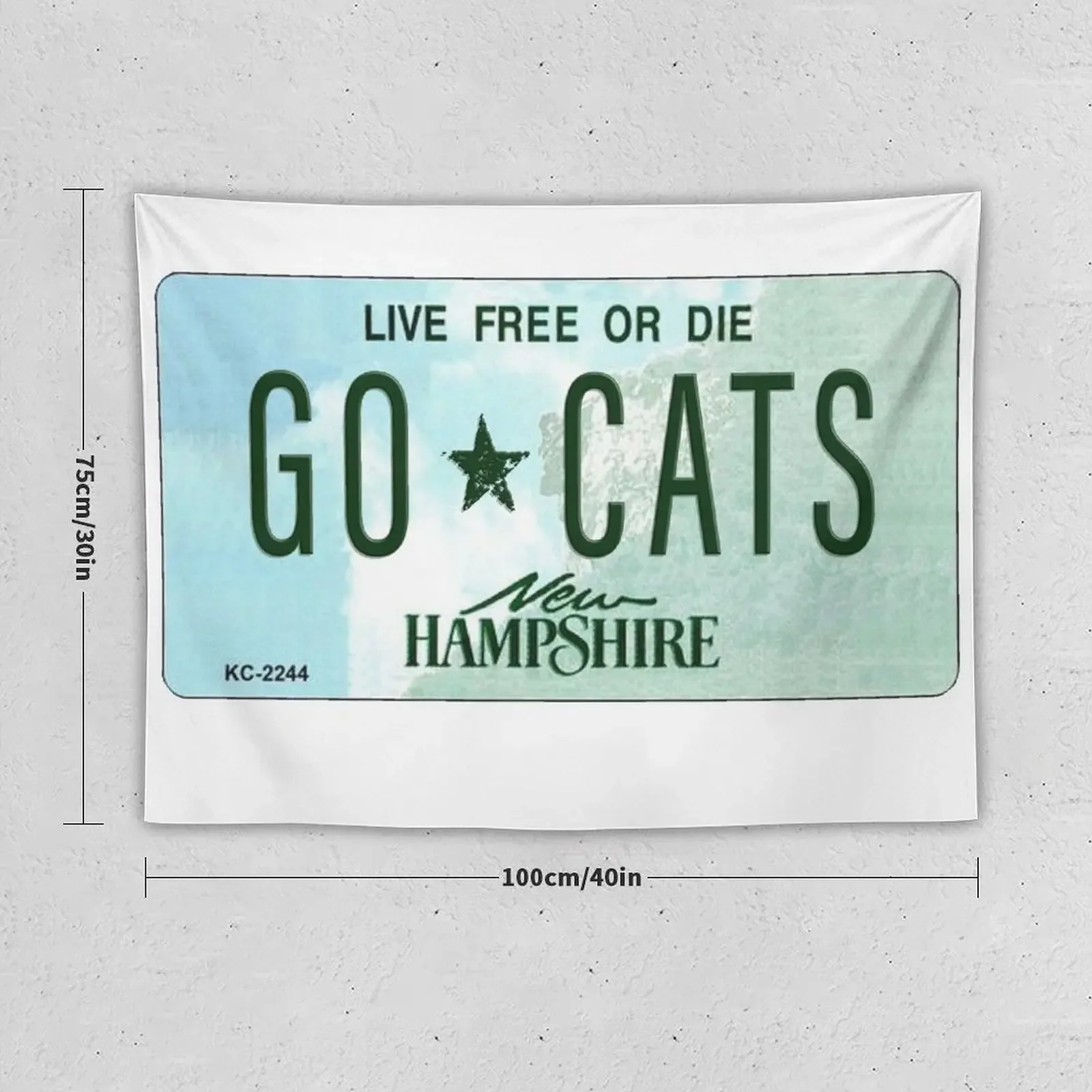 Гобелен с номерным знаком unh художественные Настенные обои домашний декор