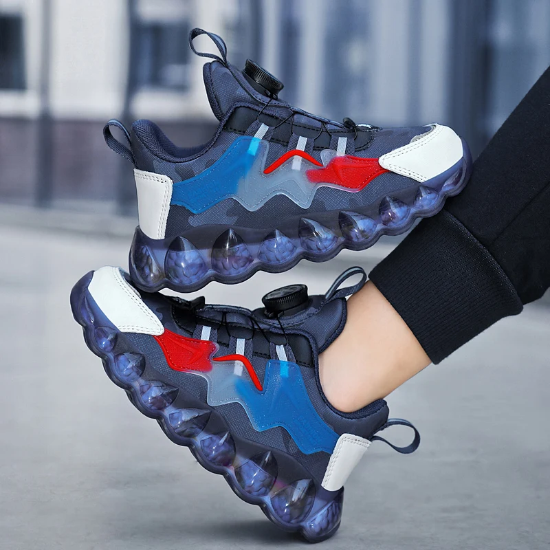 Autumn 2022 Leather New Products Children's Sports Shoes Trend Casual Shoes Basketball Boys' Shoes Teenagers' Girls' Shoes