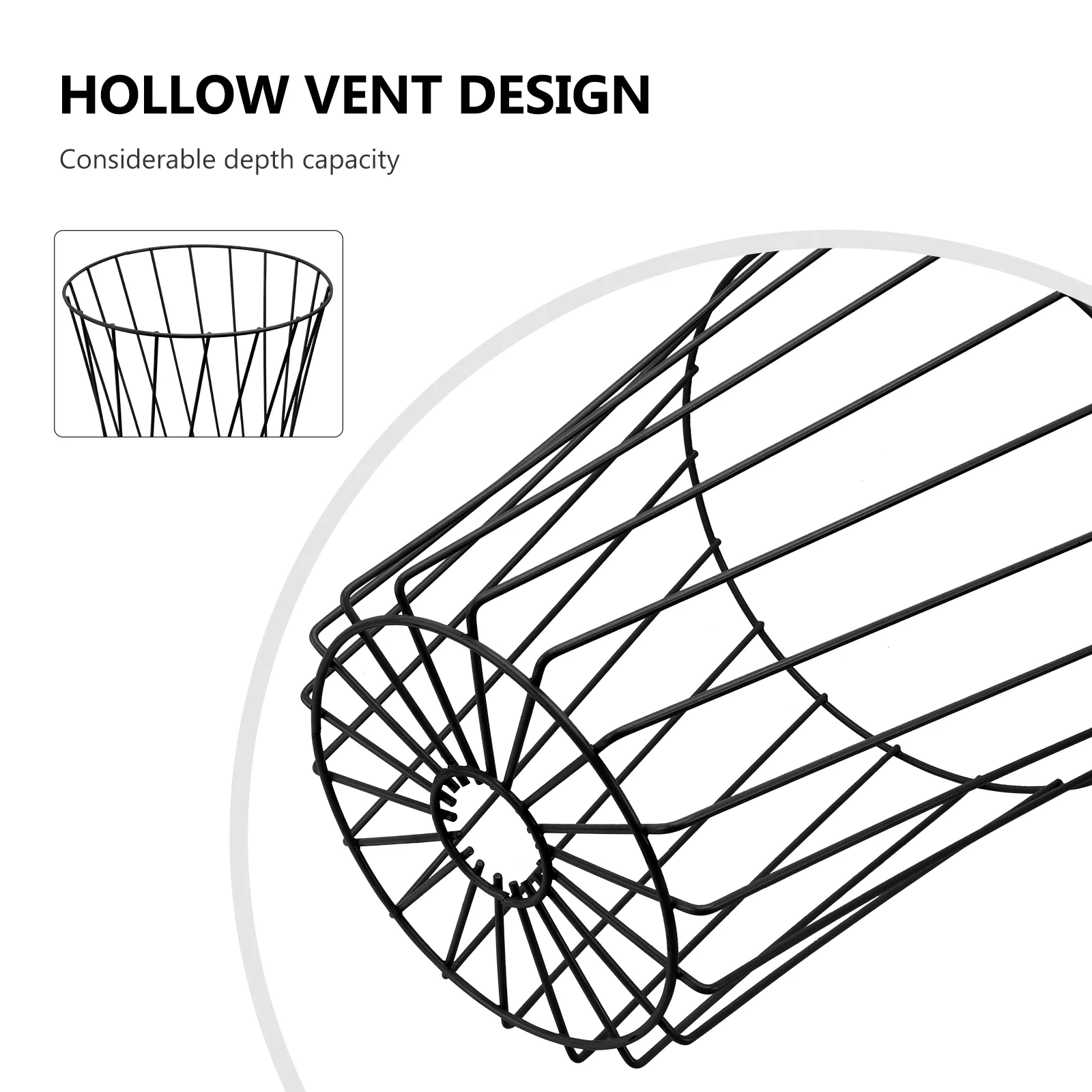 Сетчатая круглая корзина для отходов металлическая сетчатая многоцелевая