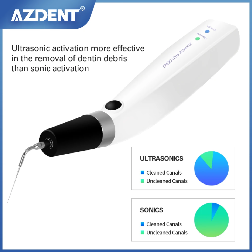 Стоматологический Ирригатор Azdent Беспроводной ультразвуковой ирригатор с 6