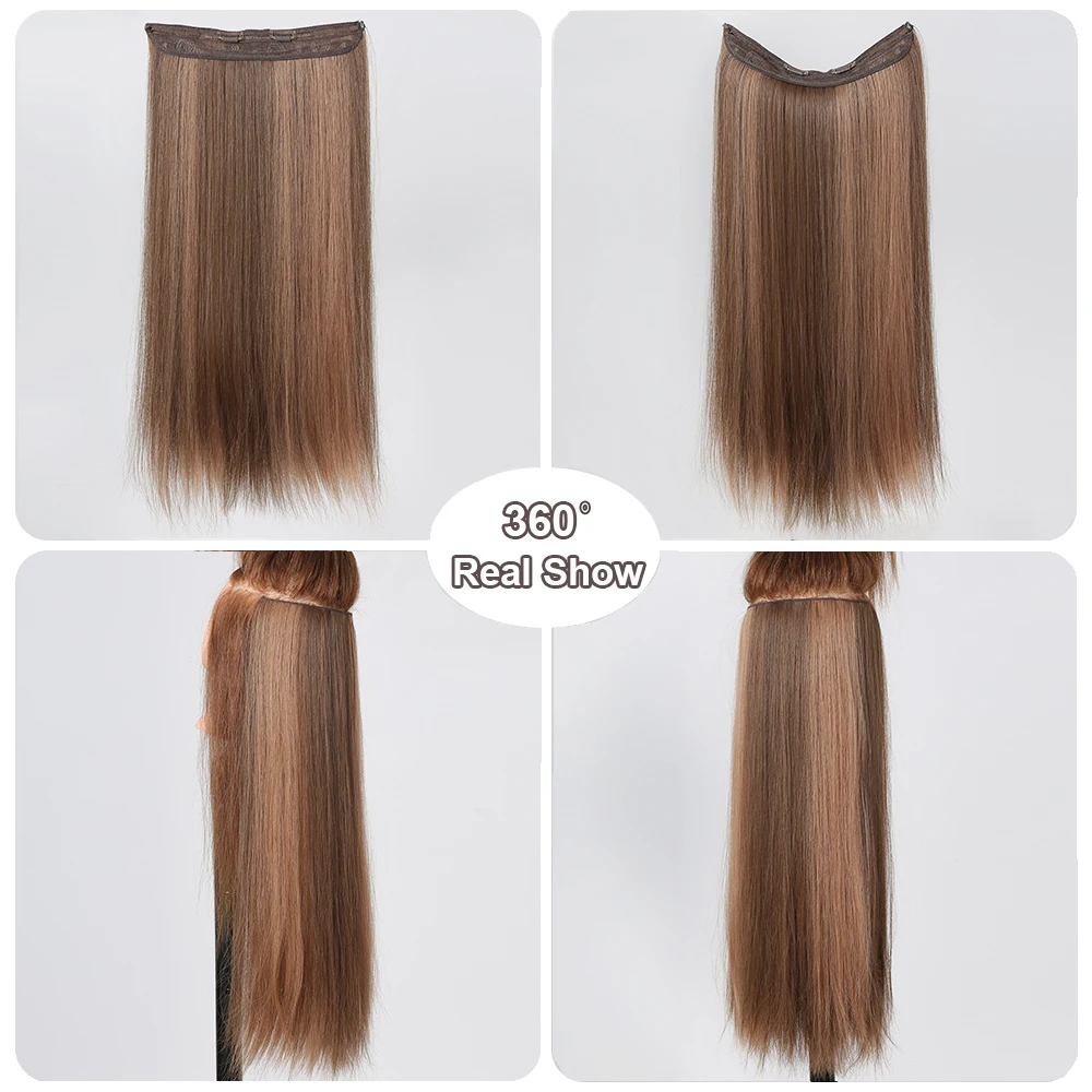 Рисунок 4 - Коричневые длинные накладные волосы для женщин