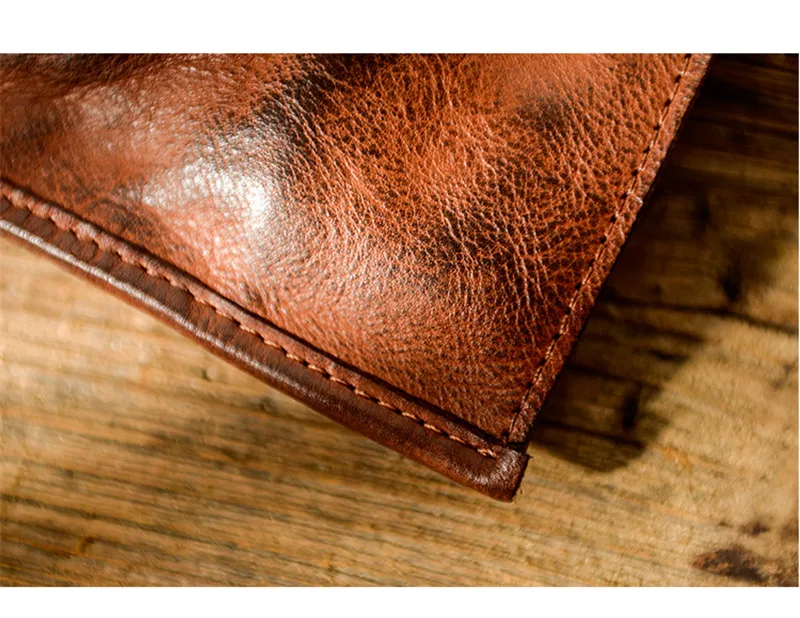 Vintage luxury genuine leather men's women's criefcase business casual high quality real cowhide lawyer work laptop handbag