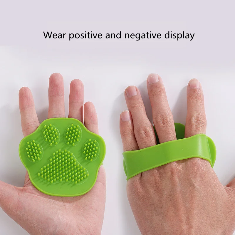 

Силиконовая перчатка для мытья кошек и собак