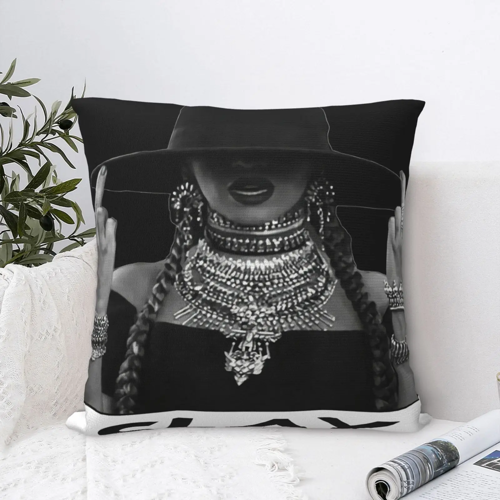 

Чехол для альбома Beyonce I Slay 131E, декоративная подушка, чехол для дивана, спальни, задняя подушка, чехол для подушки