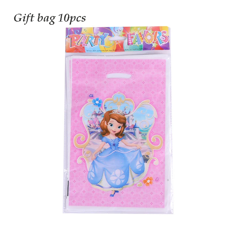 Одноразовый набор посуды Disney София Принцесса пазл принцесса софия disney step puzzle 35 элементов 91133