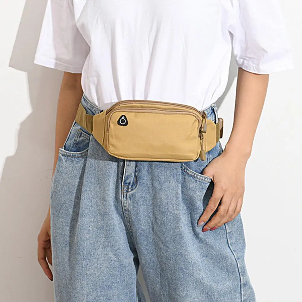 

UItra-thin Zipper Closure Release Buckle Fanny Pack for Mountaineering