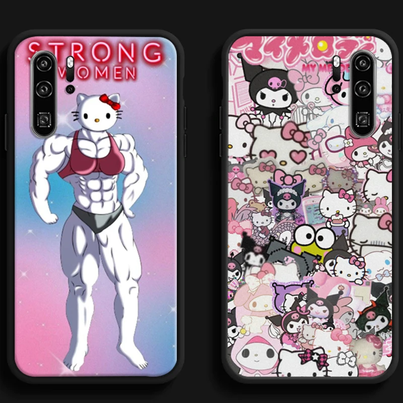 

TAKARA TOMY Hello Kitty Phone Cases For Huawei Honor Y6 Y7 2019 Y9 2018 Y9 Prime 2019 Y9 2019 Y9A Soft TPU Funda