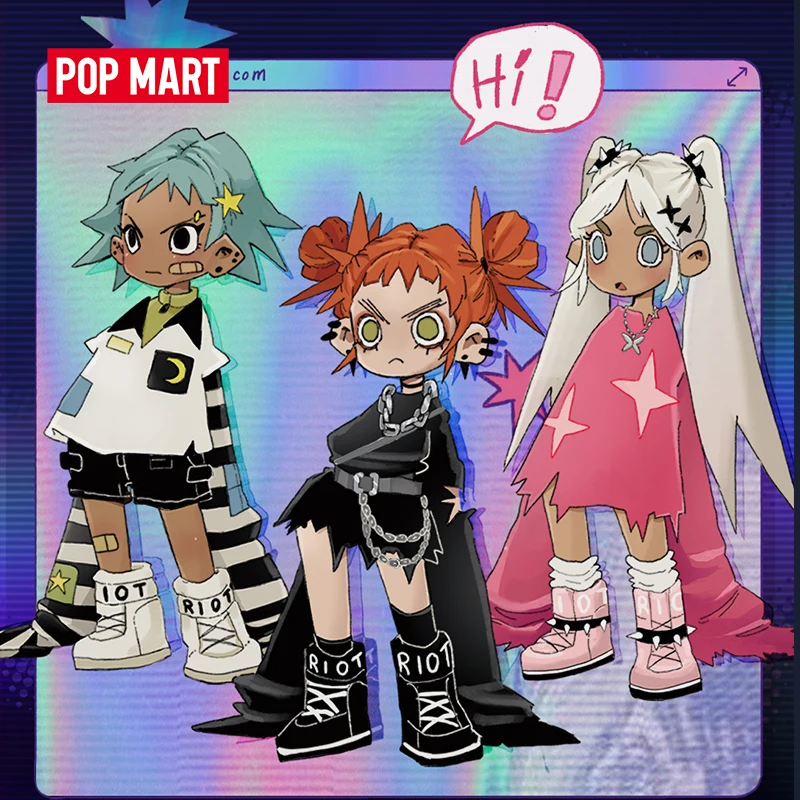 Брелок для ключей POP MART Lil Peach Riot