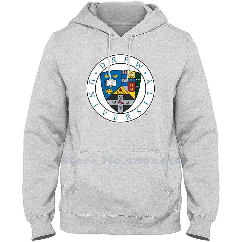 

Drew University Logo Fashion Sweatshirt Hoodie Top Quality Graphic Hoodies