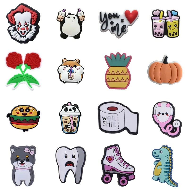 

Women Charm Shoe Charms Accessories Decorations PVC Buckle Decorations for Crocs Wholesale Bulk Gifts Pins Piglet