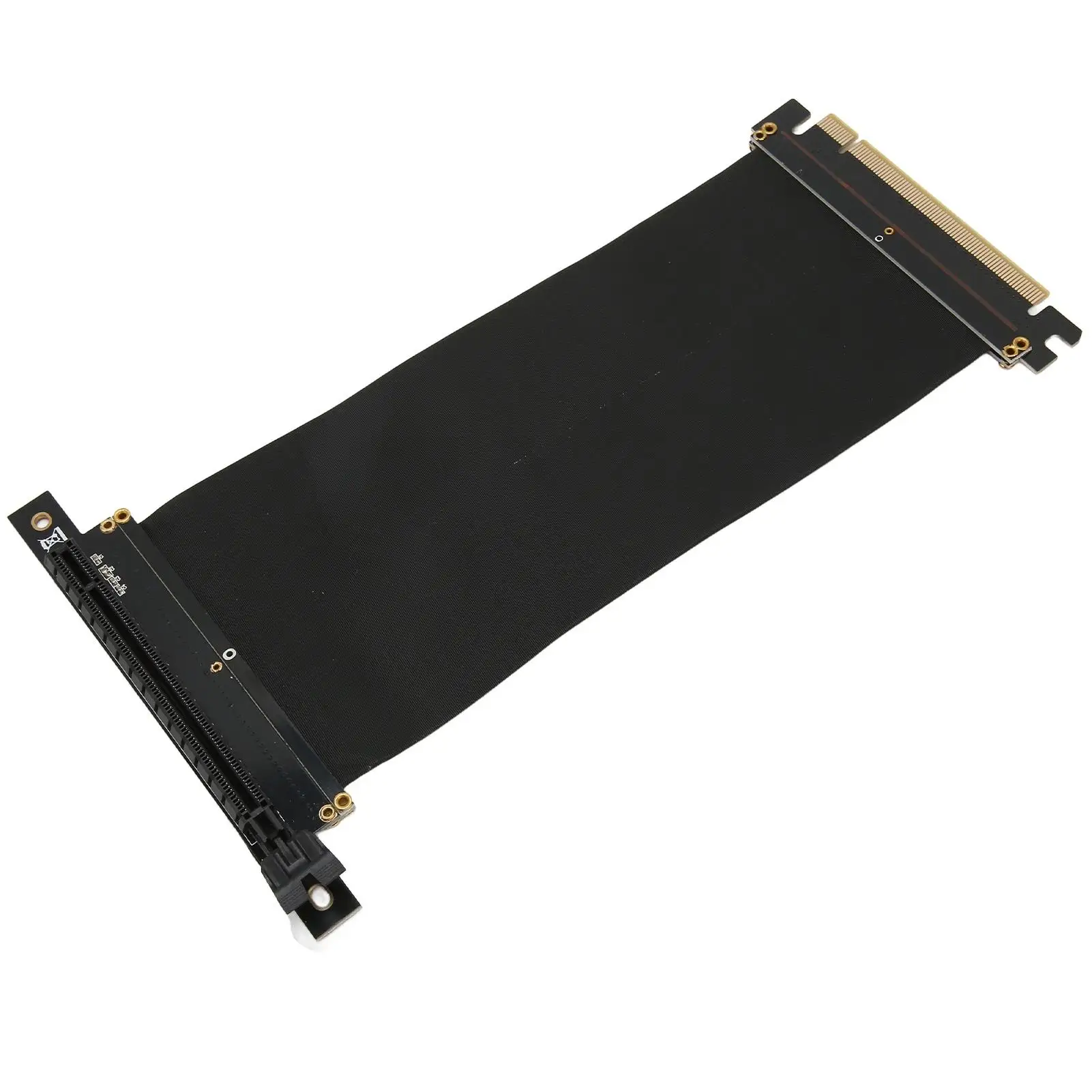 Удлинительный кабель PCIe 3.0 X16 прямоугольный 128 Гбит/с экранированный от