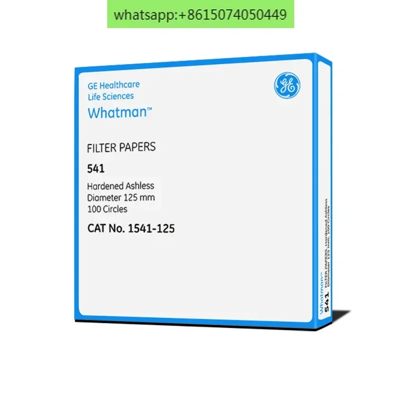 Waterman 1541-047/090/110/125 Закаленная количественная фильтровальная бумага без пепла 22 мкм