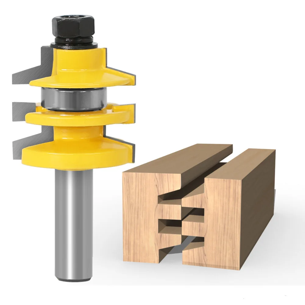 

Single-branch oblique tooth tenon cutter door Huxi tenon cutter engraving machine milling cutter