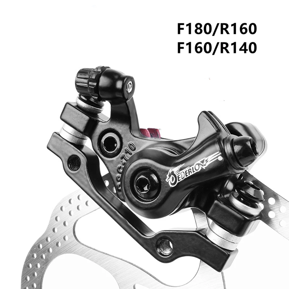 

​Mechanical Bicycle Disc Brake Bike Front Rear Caliper MTB Mountain F/R Cycling Accessories With M6*16 Screw