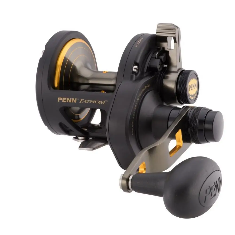 PENN Fathom Lever Drag 2 Speed Overhead Conventional Fishing
