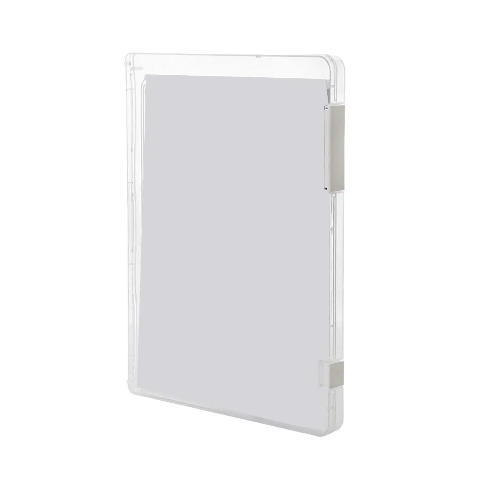 

Transparent file case Magazine Paper Multipurpose Use A4 File Container Organizers Case Holder for Bedroom, Office,