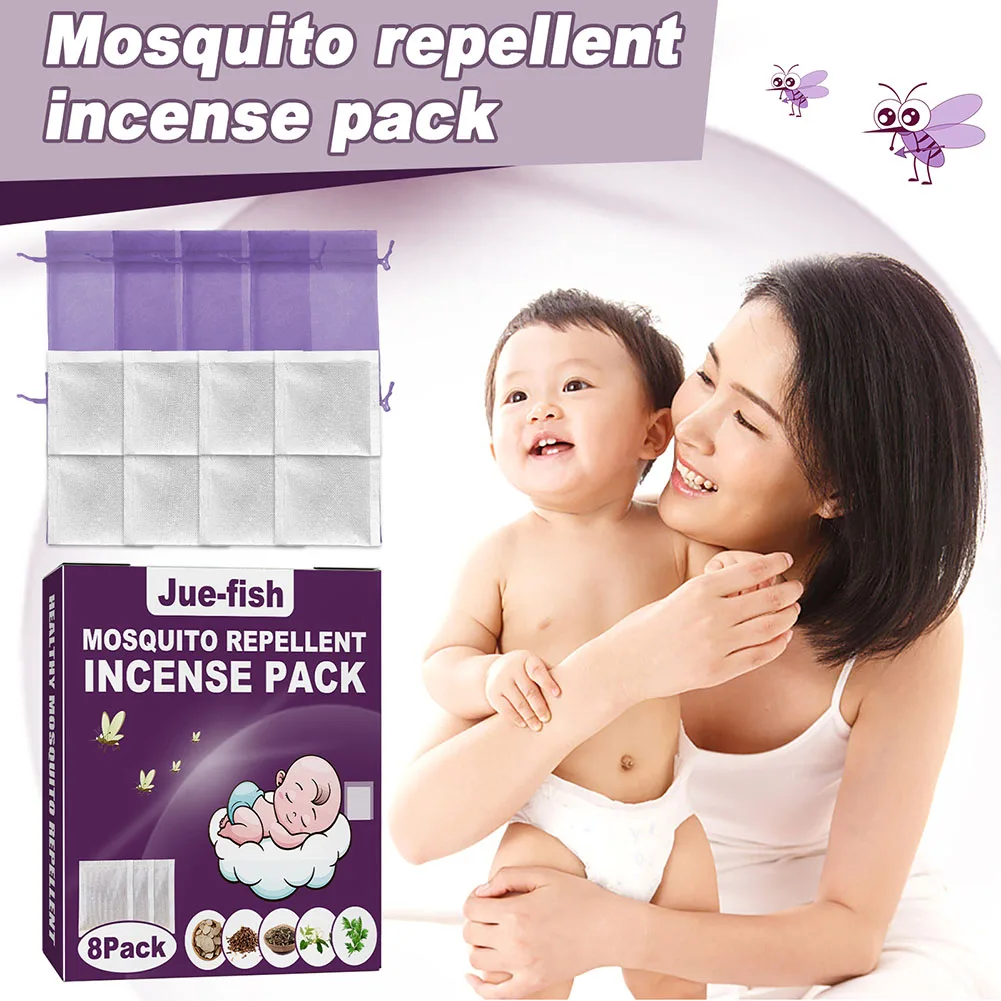 

Натуральная китайская травяная Саше 8 шт./коркоркор., пакет, репеллент от комаров, аромат для младенцев, для дома, гостиной, Антимоскитные Саш...