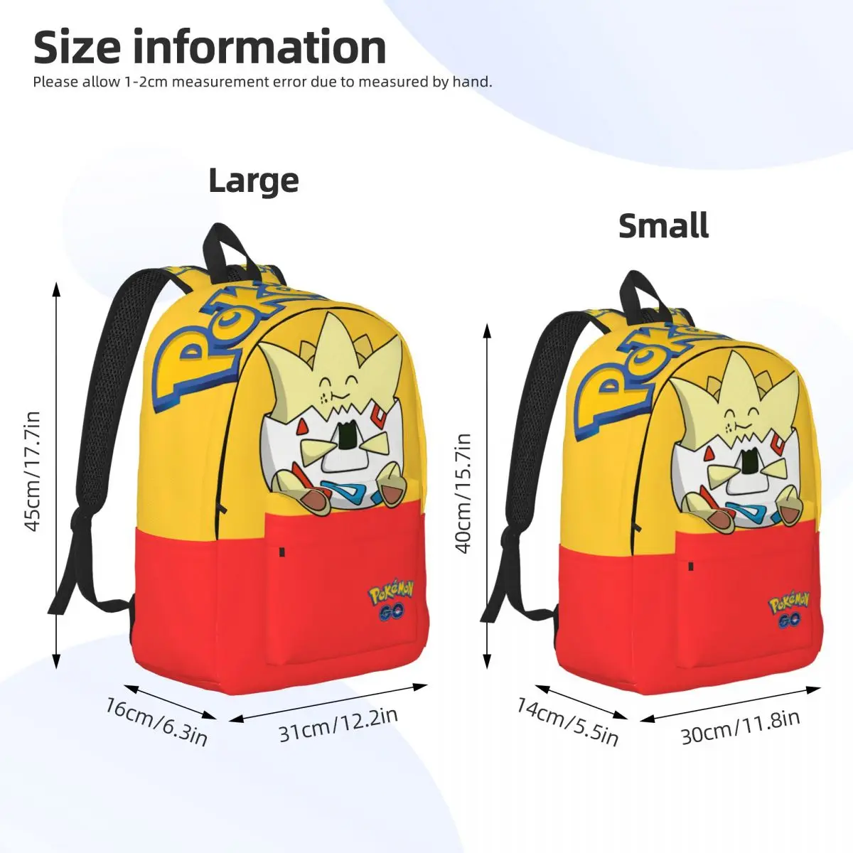 Подарочный стикер с покемоном голодный тогенири Сумка несколькими отделениями