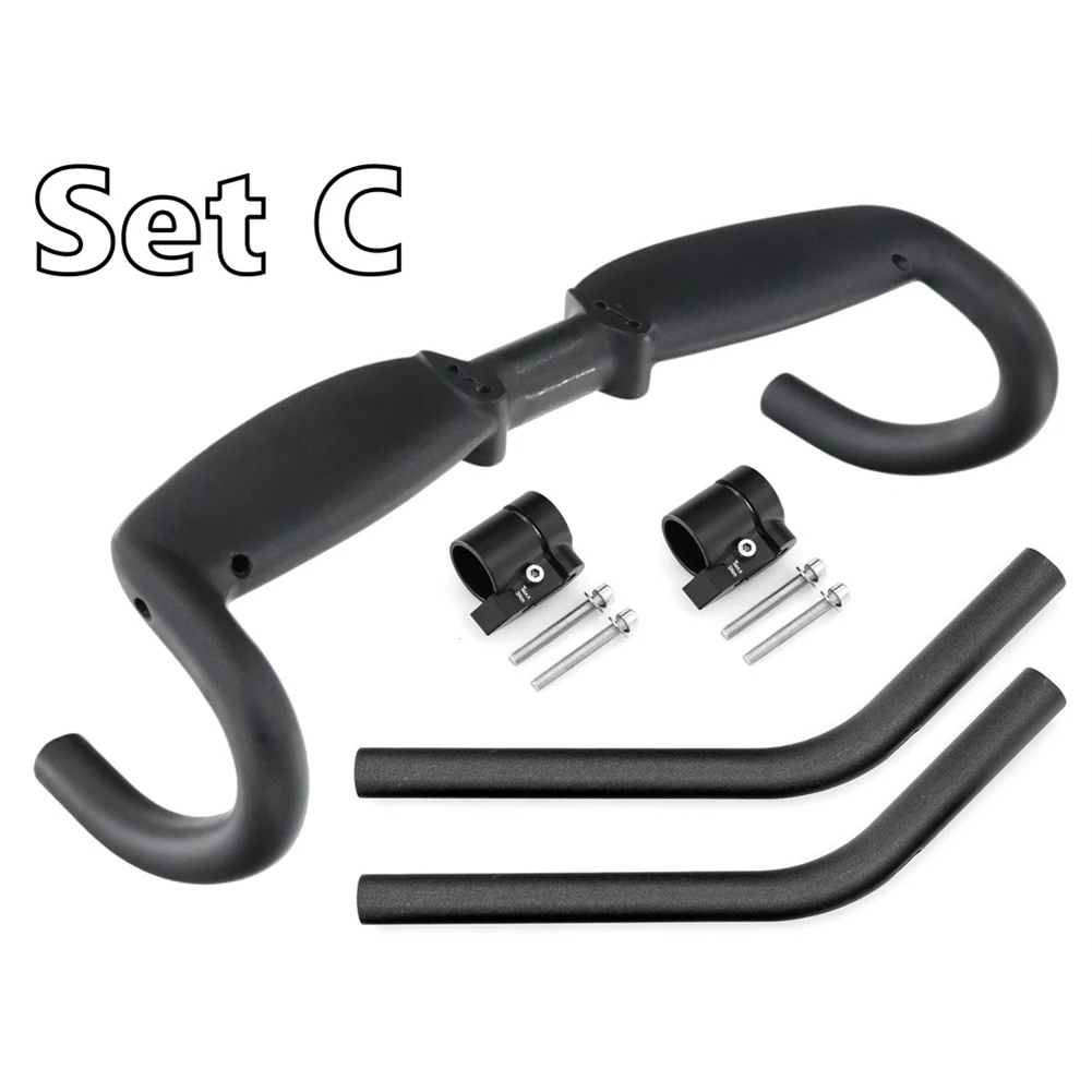

TT Handlebar Bicycle Components For Road Bike Time Trial Matte Finish Rest Bar UD Carbon Fiber 31.8mm Diameter