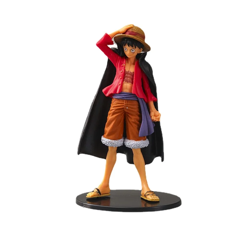 

Bandai Anime One Piece 16cm Luffy Figure Anime Cartoon Peripheral Luffy Doll Toy Ornament Anime Creative Birthday Gift Wholesale