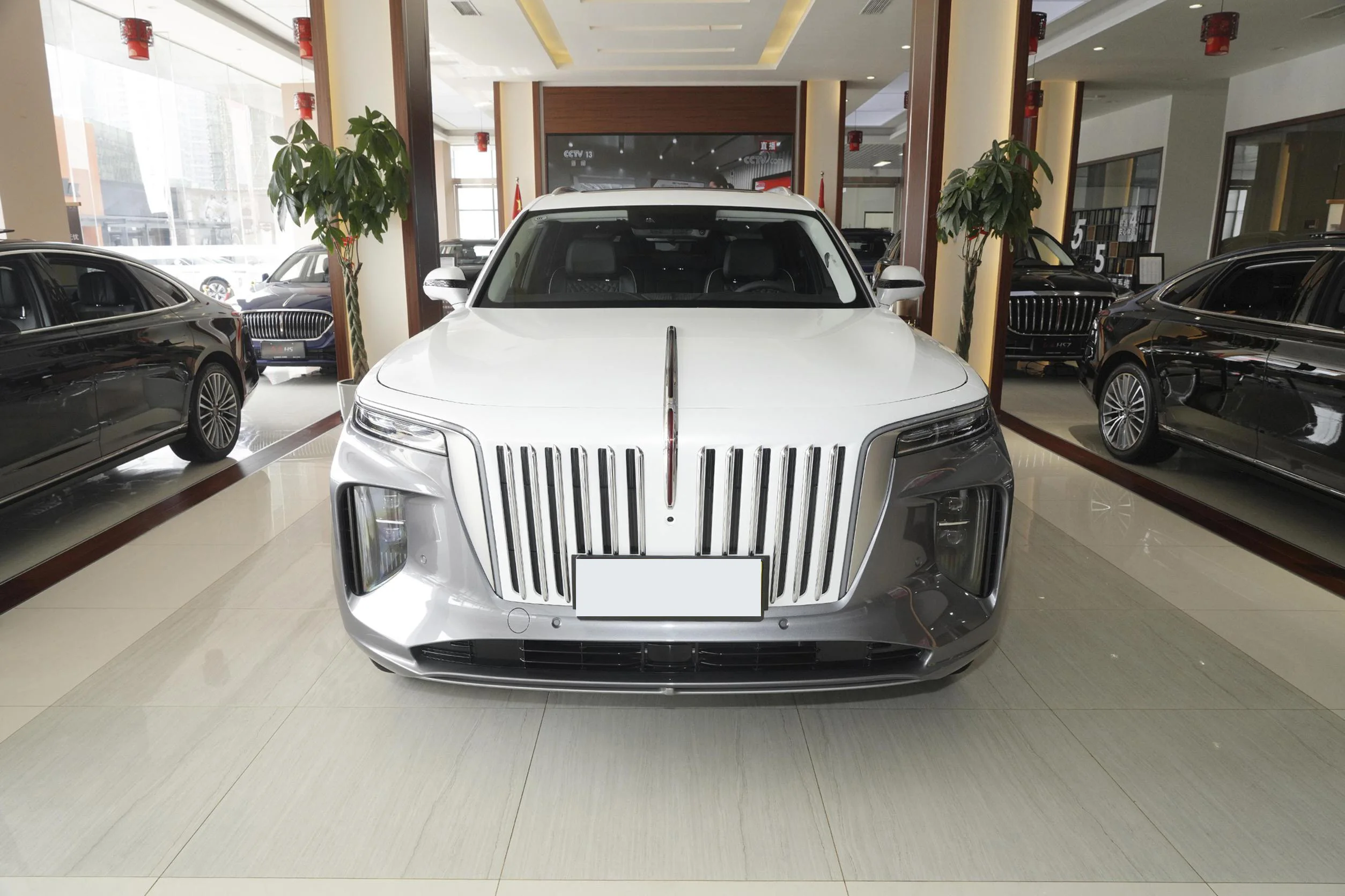 Покупайте роскошные новые энергосберегающие автомобили Hongqi E-Hs9 5-дверные